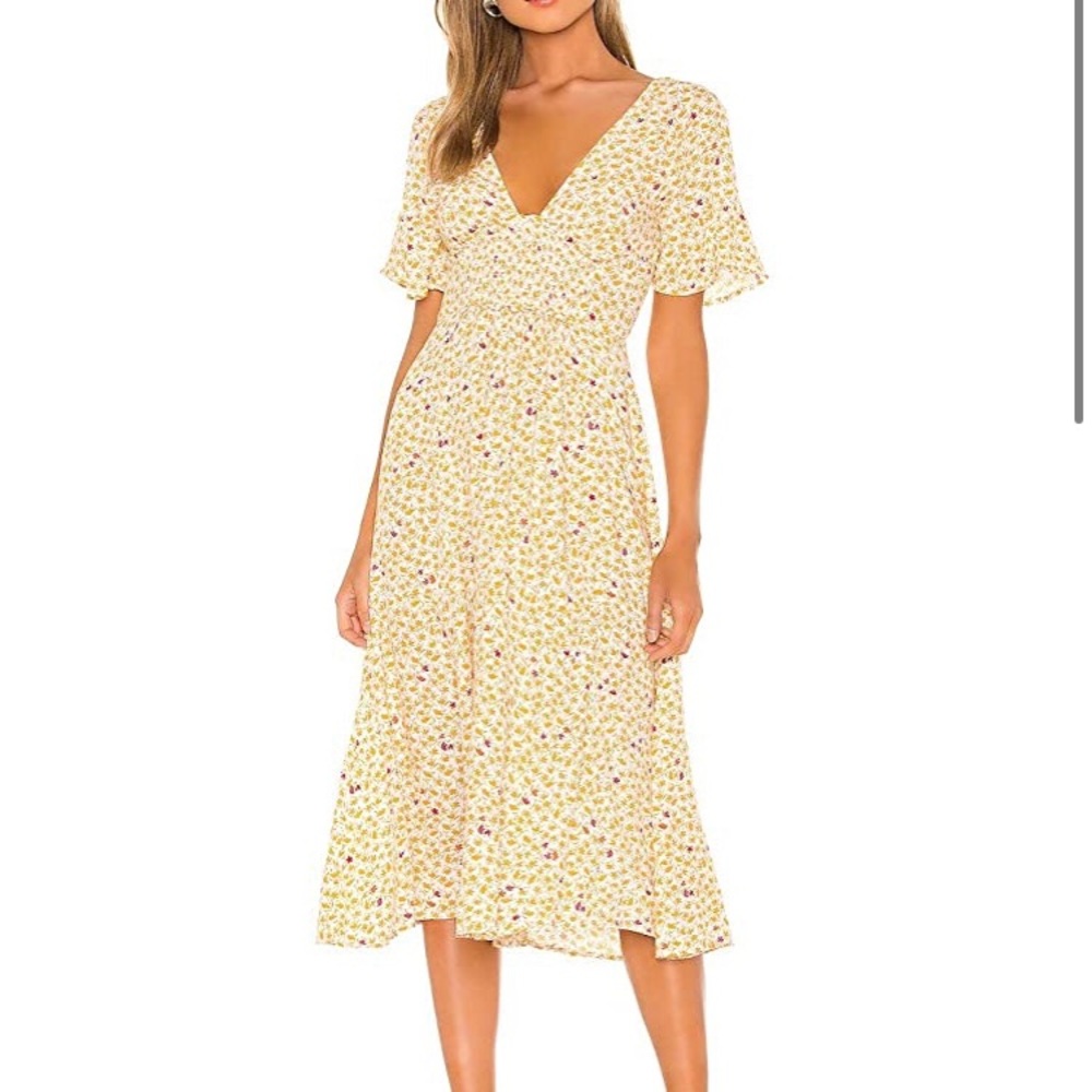 Free people in full bloom maxi dress